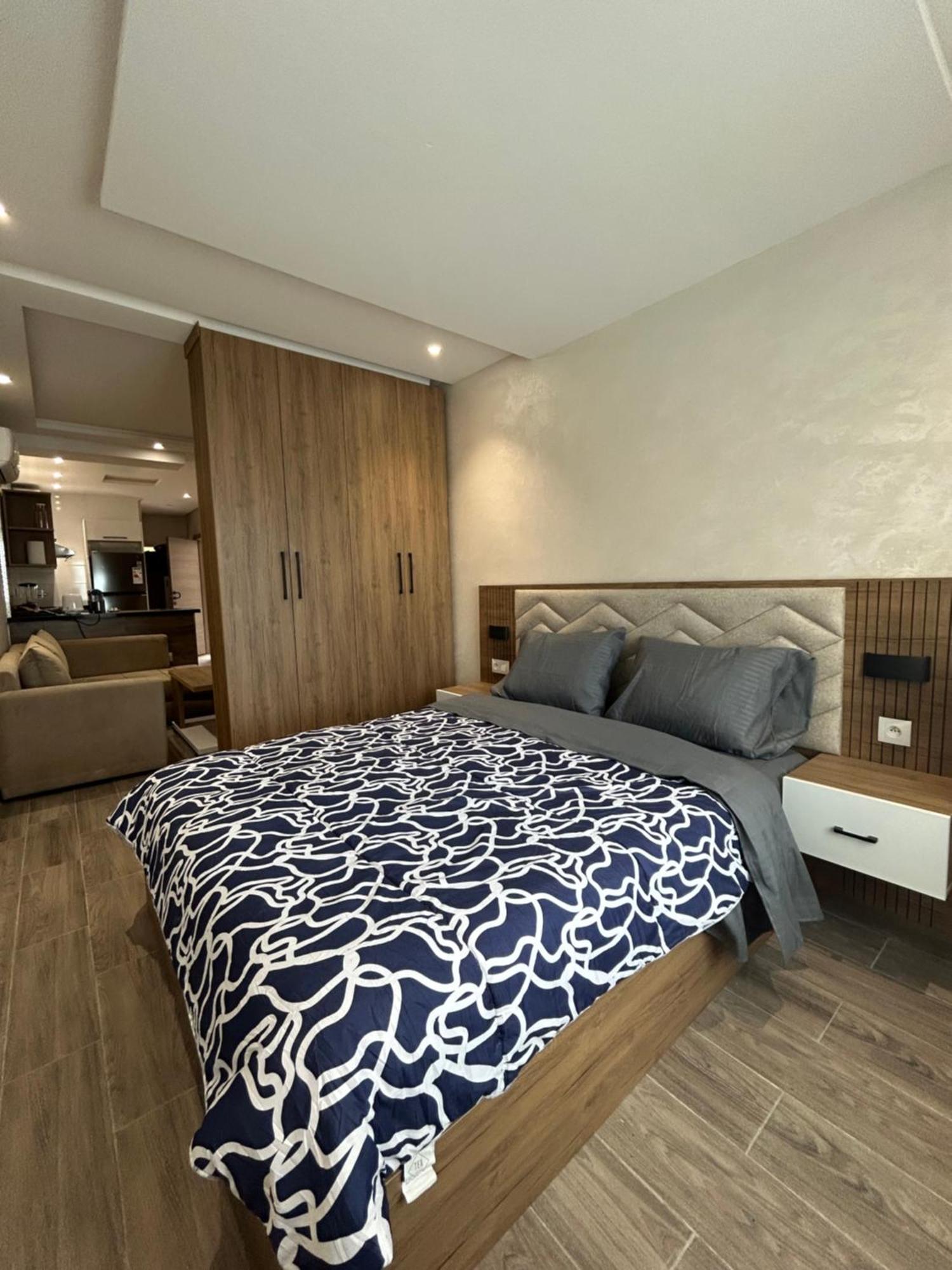 Splendide Studio Haut Standing En Face De La Marina Et A 200 M Du Port De Tanger - 1 Chambre Double Екстер'єр фото